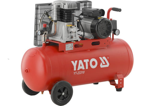 COMPRESOR AER YATO YT - 23310 100L, 10 BAR, 2200W , 360 l/min , 2850 rpm YATO - scule electrice si unelte profesionale - BricoMart