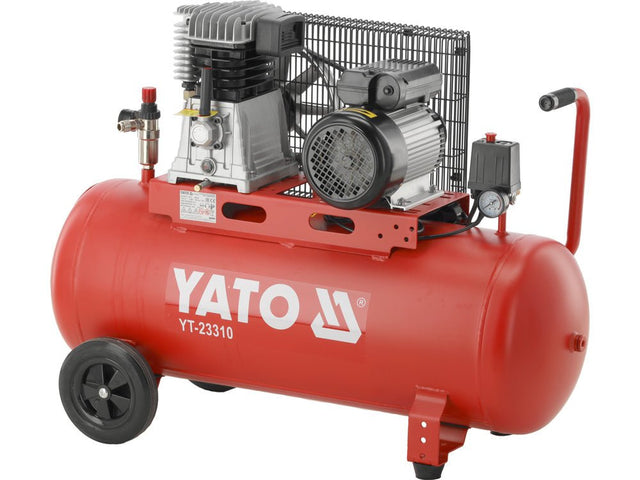 COMPRESOR AER YATO YT - 23310 100L, 10 BAR, 2200W , 360 l/min , 2850 rpm YATO - scule electrice si unelte profesionale - BricoMart