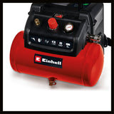 Compresor Einhell TC - AC 190/6/8 OF - 1200 W, 6 l, 77 dB (A) BricoMart - scule electrice si unelte profesionale - BricoMart