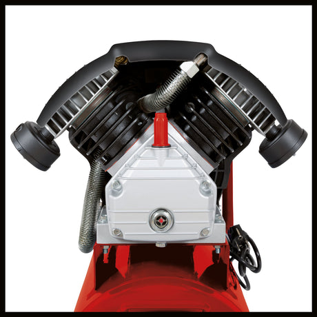 Compresor Einhell TC - AC 420/50/10 V, 2200 W, 2850 rpm, max. 10 bar, rezervor de 50 l, unitate compresor dubla, reductor de presiune, manometru, supapa de sens unic, supapa de siguranta Einhell - scule electrice si unelte profesionale - BricoMart