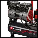 Compresor Einhell TE - AC 110/6 Silent Plus, compresor silentios cu 550 W, max. 8 bar, motor fara ulei/service, rezervor de 6 l, manometru si cuplaj rapid, supapa de siguranta Einhell - scule electrice si unelte profesionale - BricoMart