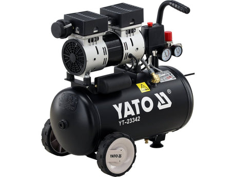 Compresor fara ulei YATO YT-23342, 24 L - imagine 2