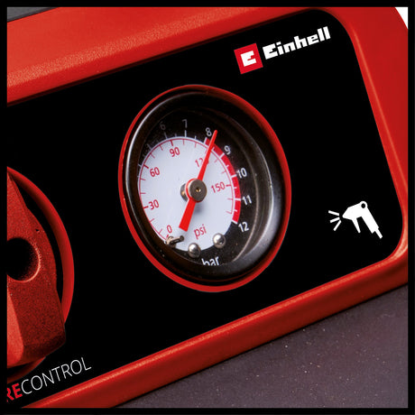Compresor pe acumulator Einhell TE - AC 18/75 Li OF - Solo Power X - Change (18 V, max. 8 bar, rezervor de 5 L, capacitate admisie 75 L/min, 2x manometre, fara ulei, fara acumulator Einhell - scule electrice si unelte profesionale - BricoMart