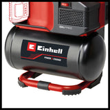 Compresor pe acumulator Einhell TE - AC 18/75 Li OF - Solo Power X - Change (18 V, max. 8 bar, rezervor de 5 L, capacitate admisie 75 L/min, 2x manometre, fara ulei, fara acumulator Einhell - scule electrice si unelte profesionale - BricoMart