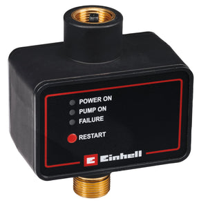 Comutator de debit electronic original Einhell (10 bar, supapa antiretur, protectie impotriva functionarii in gol, adaptor de conectare, priza integrata, cablu de retea de 1,45 m) Einhell - scule electrice si unelte profesionale - BricoMart
