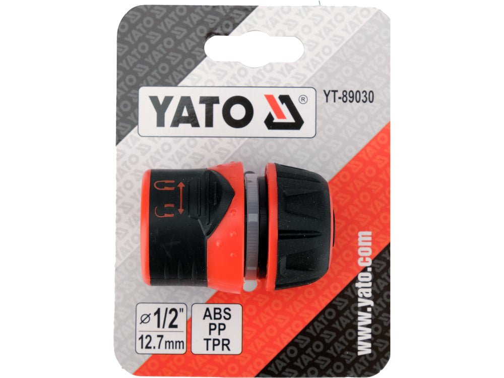 CONECTOR RAPID DE 1/2" CU BLOCARE Yato YT - 89030 Yato - scule electrice si unelte profesionale - BricoMart