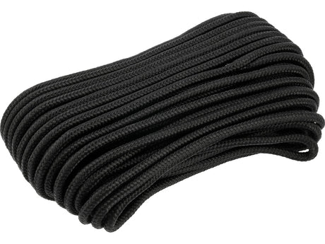 Cordelina VOREL 69478, 10 mm, 50 m negru - imagine 2