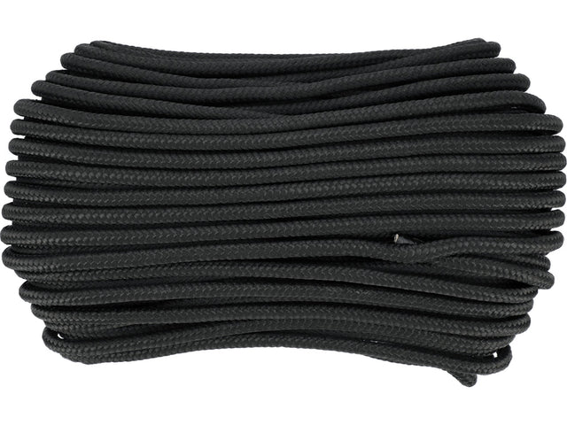 Cordelina VOREL 69478, 10 mm, 50 m negru