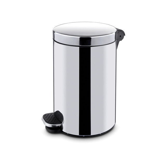 Cos de gunoi rotund cu pedala, inox, 20L, ø300x(H)440mm