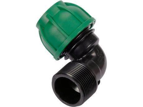 COT COMPRESIUNE 90°, FILET EXTERIOR, 32MMX1 - 1/4''(5/4'') Flo 88917 Flo - scule electrice si unelte profesionale - BricoMart