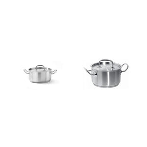 Cratiță capac 4.8L (24cm) + Oală capac 3.5L (20cm)