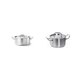 Cratiță capac 5L (24cm) + Oală capac 3.5L (20cm)