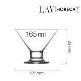 Cupa Florence pentru inghetata si desert 165 ml, LAV