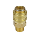 Cupla rapida originala Einhell R 3/8 inch filet exterior (accesorii compresor, filet exterior, din alama rezistenta, pentru furtunuri de aer comprimat) Einhell - scule electrice si unelte profesionale - BricoMart