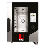 Cuptor cu aburi cu convectie Millennial Touch Screen Gastro Compact 6x GN 1/1, electric, Tecnoeka, 400V/7800W, 500x930x(H)700mm