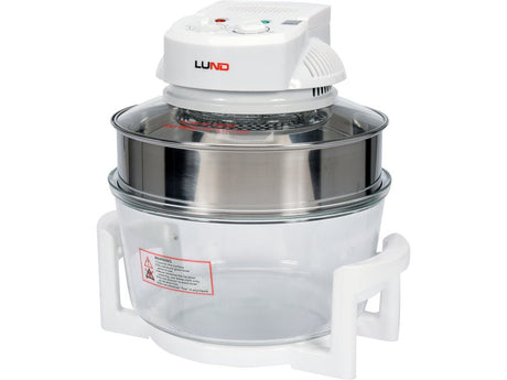 CUPTOR CU HALOGEN 17L ALB Lund 67640 - Cuptoare cu halogen, 1400W, 12 l, 17 l Lund - scule electrice si unelte profesionale - BricoMart