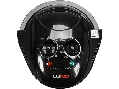 CUPTOR CU HALOGEN 17L NEGRU Lund 67641 - Cuptoare cu halogen, 1400W, 12 l, 17 l Lund - scule electrice si unelte profesionale - BricoMart