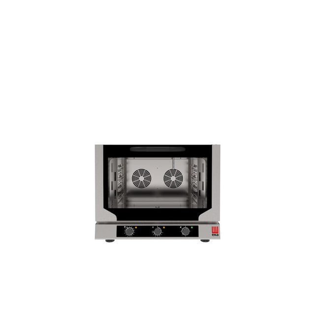 Cuptor electric, mixt cu aburi, control electromecanic, GN1/1, Tecknoeka, 6,4 kW/400 V, 784x752x(H)634 mm