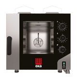 Cuptor pe gaz cu convecție-abur Millennial Smart Gastro, 5x GN 1/1 - control electromecanic, Eka, 230V/300W, 9300kW, 730x855x(H)801mm
