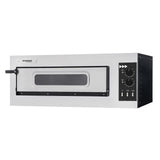 Cuptor pizza basic 1/50 vetro, Prismafood, 400V/4000W, 915x621x(H)357mm