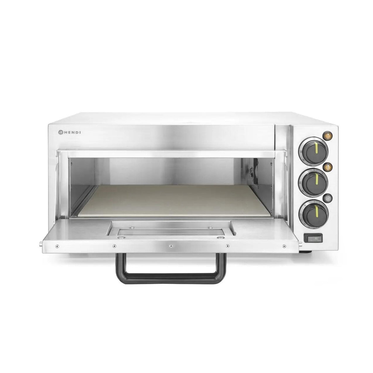 Cuptor pizza electric, 1 camera,Hendi  2000w, 230v, dimensiune camera:410x420x(h)120mm,580x560x(H)275mm