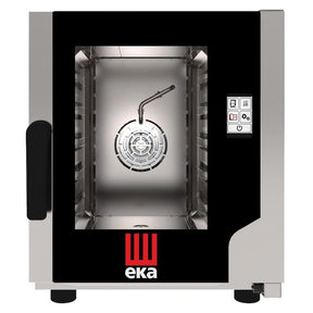 Cuptor Tecnoeka cu convectie si abur – Evolution New 5 x GN 2/3, electric, cu pulverizare directa, control cu ecran tactil, GN 2/3, 230V, 3200W