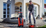Curatator de terasa original Einhell, accesoriu pentru curatare cu inalta presiune, Ø 30 cm, pentru spalator cu inalta presiune Einhell TC - HP 90, TC - HP 130, TE - HP 140 si TE - HP 170, incl. rezervor de 550 ml Einhell - scule electrice si unelte profesionale - BricoMart