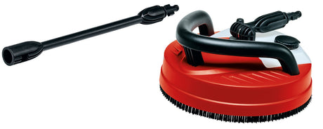 Curatator de terasa original Einhell, accesoriu pentru curatare cu inalta presiune, Ø 30 cm, pentru spalator cu inalta presiune Einhell TC - HP 90, TC - HP 130, TE - HP 140 si TE - HP 170, incl. rezervor de 550 ml Einhell - scule electrice si unelte profesionale - BricoMart