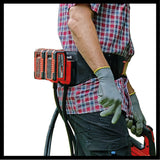 Curea de transport/suport pentru baterii Einhell originala GE - PB 36/18 Li Power X - Change (pentru transportul direct pe corp al bateriilor PXC, pentru alimentare de 18 V si 36 V, lungime reglabila a curelei pana la 150 cm Einhell - scule electrice si unelte profesionale - BricoMart