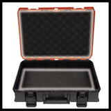 Cutia de sistem Einhell E - Case S - F (pentru depozitarea universala, dimensiuni externe 44x32x13 cm, max. 25 kg incarcatura, rezistenta la stropire, stivuibila, inclusiv insertie de spuma cu grilaj) Einhell - scule electrice si unelte profesionale - BricoMart
