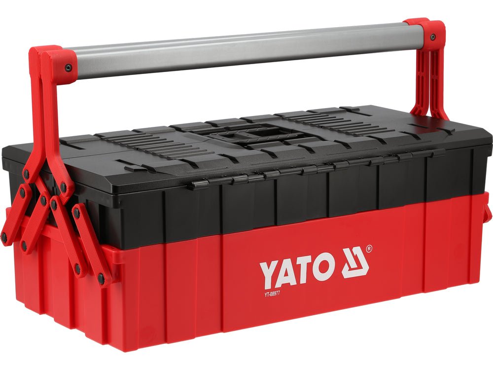 CUTIE DE SCULE 3 COMPARTIMENTE, PLASTIC Yato YT - 08977 Yato - scule electrice si unelte profesionale - BricoMart