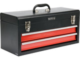 CUTIE DE SCULE METALICA, 2 SERTARE Yato YT - 08872 - Cutii scule Yato - scule electrice si unelte profesionale - BricoMart