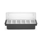 Cutie pentru ingrediente Hendi, 6 recipiente  480x150x(H)100mm