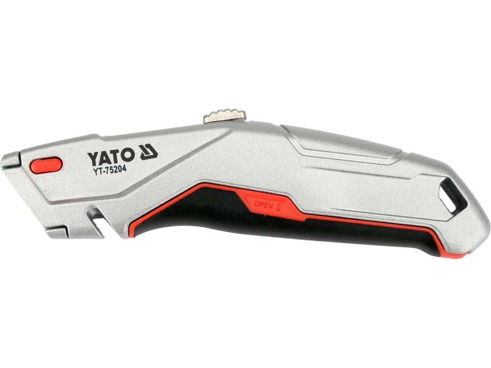 Cutit cu lama trapezoidala retractabila YATO YT-75204 - imagine 3