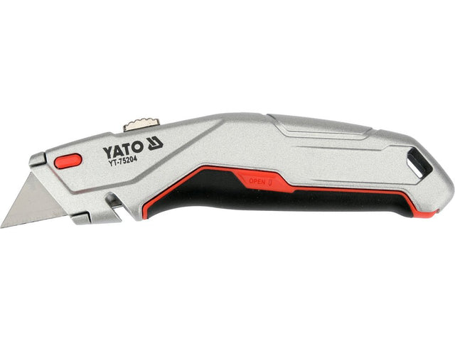 Cutit cu lama trapezoidala retractabila YATO YT-75204