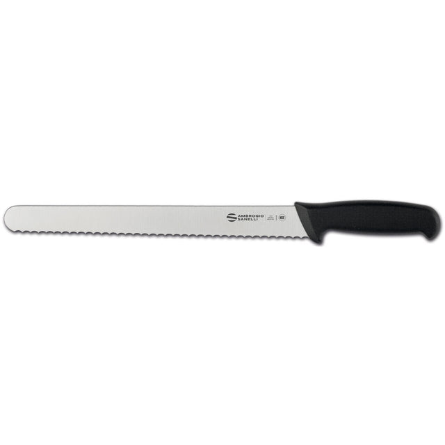 Cutit de paine Supra, Ambrogio Sanelli, lama zimtata, (L)420mm