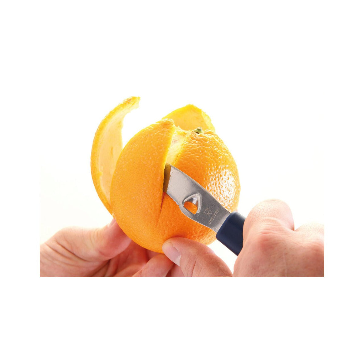 Cutit decojit citrice, 18 cm, lama inox, maner polipropilena, Hendi