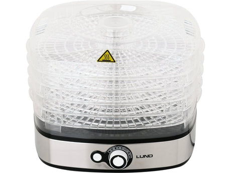 DESHIDRATOR ALIMENTE, 5 TAVI, 420 - 500W Lund 68270 - Deshidratatoare alimentare, 240V, 4 cm, 2 cm Lund - scule electrice si unelte profesionale - BricoMart