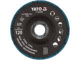Disc pentru slefuit P120 YATO YT-833009, 125 mm