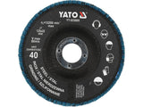 Disc pentru slefuit P40 YATO YT-833005, 125 mm