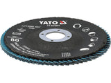 Disc pentru slefuit P80 YATO YT-833007, 125 mm - imagine 3