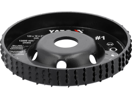 DISC RASPEL CUTTER 120X18MM NR1 Yato YT - 59184 Yato - scule electrice si unelte profesionale - BricoMart