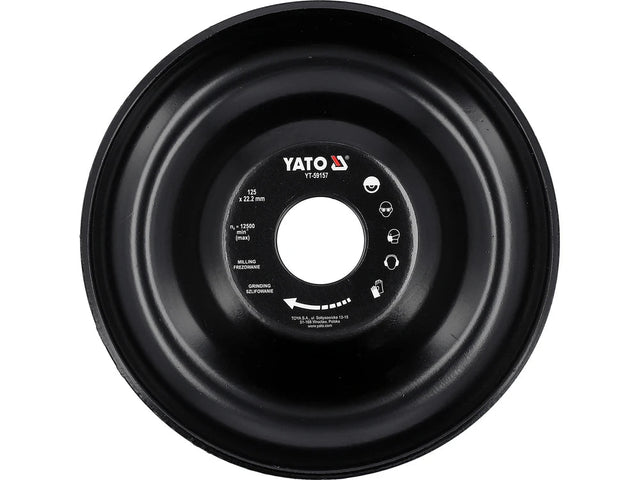 DISC RASPEL PENTRU LEMN 125MM Yato YT - 59157 Yato - scule electrice si unelte profesionale - BricoMart