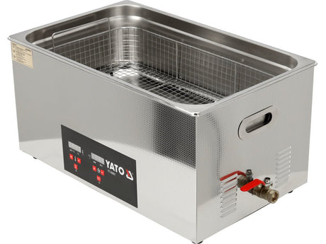 DISPOZITIV PENTRU CURATAT PIESE CU ULTRASUNETE, 22L Yato YT - 55801 - 480 W, 22 l, 500x300x150 mm, 500x325x285 mm Yato - scule electrice si unelte profesionale - BricoMart