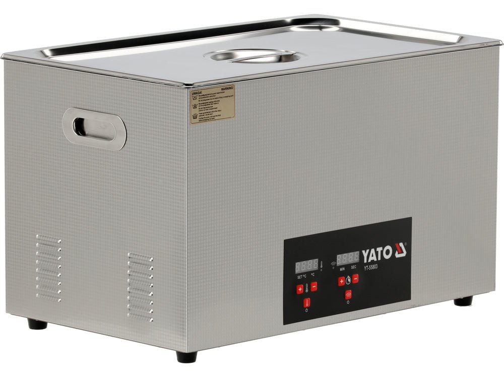 DISPOZITIV PENTRU CURATAT PIESE CU ULTRASUNETE, 30L Yato YT - 55803 - 600 W, 500 W, 30 l, 500x300x200 mm Yato - scule electrice si unelte profesionale - BricoMart