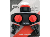 DISTRIBUITOR APA 2 CAI 3/4" - 1" Yato YT - 89100 Yato - scule electrice si unelte profesionale - BricoMart