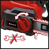 Drujba electrica Einhell GC - EC 1935 (1900 W, lungime de taiere 32,5 cm, viteza lant 15,5 m/secunda, lubrifiere automata a lantului, protectie la recul cu frana de lant Einhell - scule electrice si unelte profesionale - BricoMart