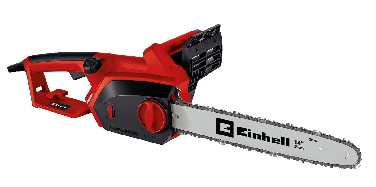 Drujba electrica Einhell GH - EC 1835, 1800 W, bara de taiere robusta si lant ascutit, tensionare si inlocuire lant fara unelte, angrenaj metalic, lubrifiere automata a lantului Einhell - scule electrice si unelte profesionale - BricoMart