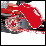 Drujbă fără fir Einhell GE - LC 18/25 - 1 Li Kit Power X - Change (18 V, lungime de tăiere 23 cm, viteză lanț 4,5 m/s, lubrifiere automată a lanțului, inclusiv 1 baterie 3,0 Ah + încărcător) Einhell - scule electrice si unelte profesionale - BricoMart