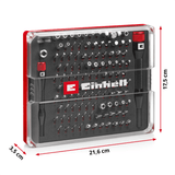 Einhell K - BIT - BOX Precision bit set 114pcs Einhell - scule electrice si unelte profesionale - BricoMart